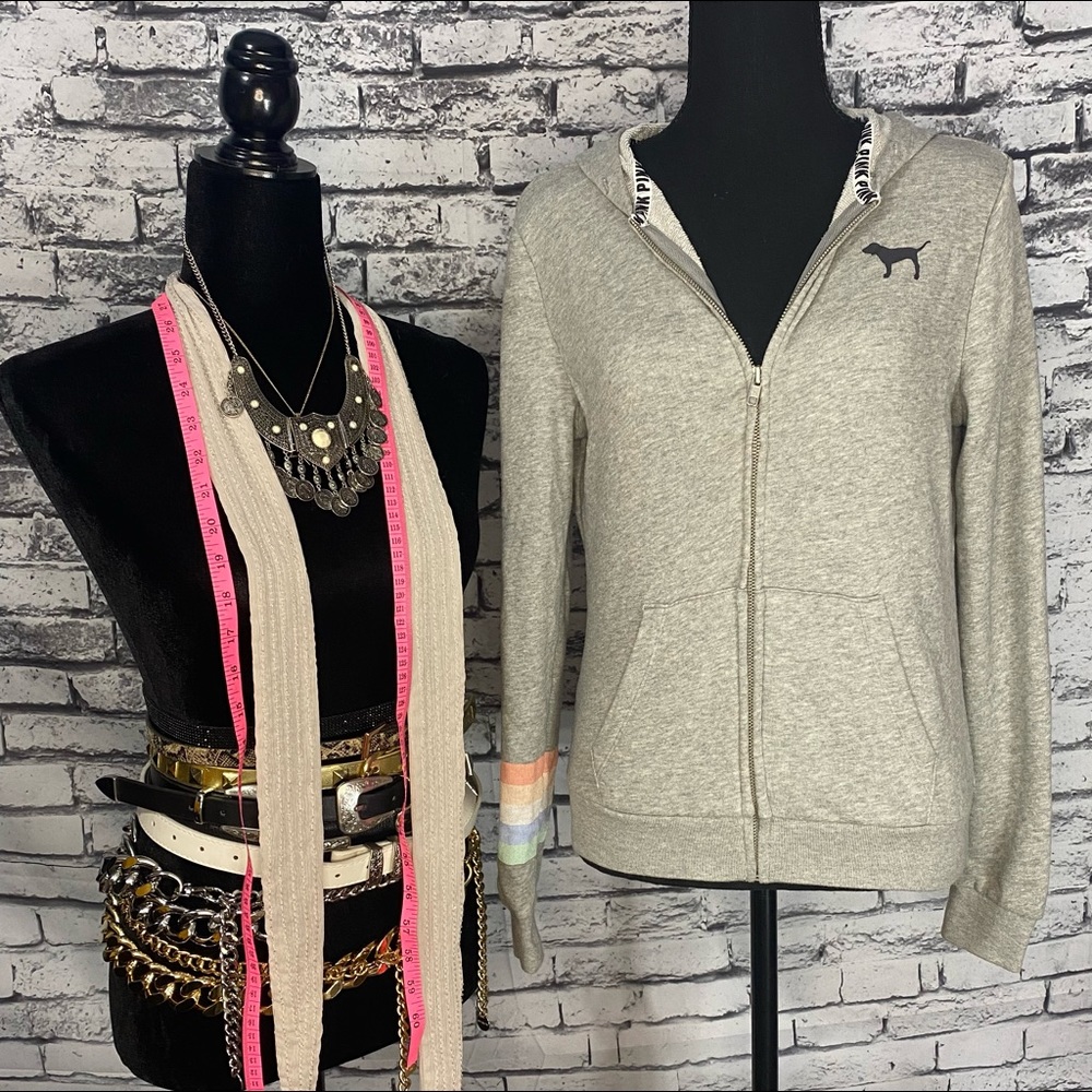 Xs “extra small” Victoria’s Secret PINK zip up huddie.